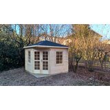 Male kuće Drvena vrtna kućica VICTORIA B 300 × 300 cm – bez završnog krovnog pokrova | shoptok.hr