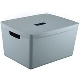  Škatla za shranjevanje levia flexistore 28l denim modra 111205 LEVIA Cene
