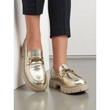 Resti Women's moccasins gold-plated Goldlove | ePonuda.com