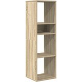 Maison Chic Knjižna omara - Knjižni regal sonoma hrast 34x31x112 cm inženirski les, (21725668) Cene