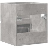 vidaXL Ormarić za umivaonik siva boja betona 41x38,5x45 cm drveni | shoptok.hr