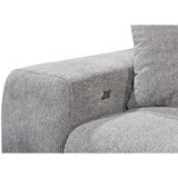 MID.YOU KOTNA SEDEŽNA GARNITURA, šenilja rjavosiva | Shoptok.si