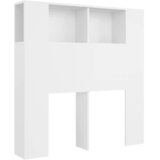 Ormarić s uzglavljem bijeli 100x18,5x102,5 cm | shoptok.hr