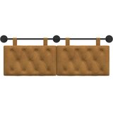 Držeće uzglavlje Zidne Smeđa 150 x 55 x 7 cm Baršun - Smeđa 140 cm bez LED | shoptok.hr