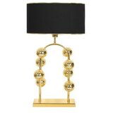 Opviq stona lampa cabil gold black