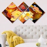 Wallity slika 4MDF1069277036, 60x115 cm, 4 dijela | Eponuda.ba