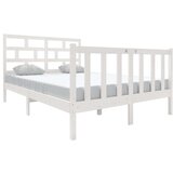  Za krevet od masivne borovine bijeli 140 x 190 cm | shoptok.hr