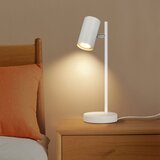 Nettlife lampe de chevet chambre lampe de table blanc pivotant 350° GU10 métal bureau, (22141564) | Shoptok.si