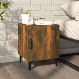  Noćni ormarići 2 kom boja dimljenog hrasta konstruirano drvo | shoptok.hr