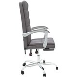  Pisarniški stol sivo umetno usnje, (20669195) | Shoptok.si