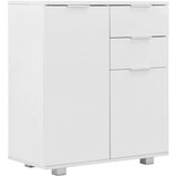  Komoda visoki sjaj bijela 71 x 35 x 80 cm od iverice | shoptok.hr