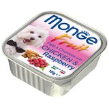 Monge fruit dog Piščanec/Malina 100 g | Shoptok.si