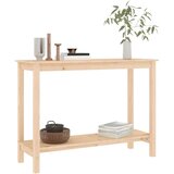  Konzolni stol 110 x 40 x 80 cm od masivne borovine | shoptok.hr