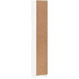  Kopalniška omarica visok sijaj bela 32x25,5x190 cm iverna pl., (20580106) | Shoptok.si