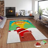 Conceptum Hypnose tepih s novogodišnjim motivima Asr-Crpt-91, Pravougaoni, 120 x 180 cm, Šareni | Eponuda.ba