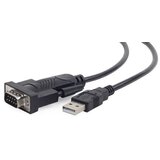 Gembird UAS-DB9M-02 USB to DB9M serial port converter kabl black 1.5m Cene