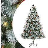  Umjetno božićno drvce S LED lampica Zelena i bijela 240 cm | shoptok.hr