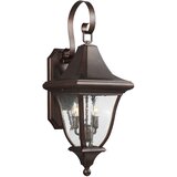 Elstead Lighting Elstead Oakmont Zunanja stenska svetilka z 2 lučmi, srednja, bronasta, IP44, E14, (22100037) | Shoptok.si