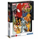 Clementoni puzzle 1000 delova marvel junaci ( 35537 ) Cene