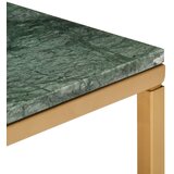  Stolić za kavu zeleni 40x40x35 cm pravi kamen mramorne teksture | shoptok.hr