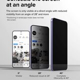 Ringke Easy Slide kaljeno steklo (2 kosa) za Samsung Galaxy S24 Plus – Privacy | Shoptok.si