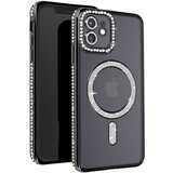 AVIZAR diamond case za iphone 12 zaščita magsafe contour strass, črna, (5000016782) | Shoptok.si