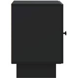  Noćni ormar Crna 43 x 34,5 x 50 cm Konstruirano drvo | shoptok.hr