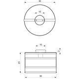  plafonsko svetlo rim 1xE27/60W/230V | Eponuda.com