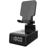 INF Zvočnik na nosilcu za mobilni telefon s 15 W brezžičnim polnjenjem Black, (21542375) Cene