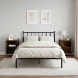  Noćni ormar 2 kom. Dimljeni hrast 40 x 30 x 60 cm - Dimljeni hrast 2 | shoptok.hr