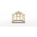  Drveni plastenik CASA M 2.6m x 3m, polykarbonat 4mm | shoptok.hr