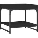  Stolić za kavu crni 49,5 x 49,5 x 45 cm od konstruiranog drva | shoptok.hr
