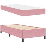  Krevetna konstrukcija s madracem Ružičasta 100 x 200 cm tkanina | Eponuda.com