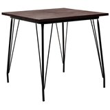 Premier Housewares Jedilna miza iz masivnega bresta ø 80 cm District – Cene