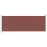  Uvlačiva bočna tenda za terasu 180 x 500 cm smeđa | shoptok.hr