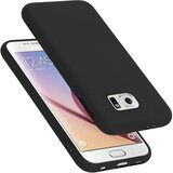 Cadorabo Case, združljiv s Samsungom v tekoči črni barvi - zaščitni pokrov iz fleksibilnega silikona TPU, (20583660) Cene