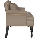  Chesterfield klupa Boja cappuccina 120.5 x 65 x 75 cm | shoptok.hr