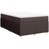  Krevet box spring s madracem tamnosmeđi 120 x 190 cm od tkanine | shoptok.hr