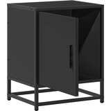  Noćni ormarić crni 40x31x50 cm Konstruirano drvo i metal | shoptok.hr