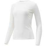 BRILLE Ženska majica dugih rukava Essence Rib, Bela Cene