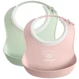 BABYBJORN slinček 2/1 Powder Green/Powder Pink