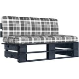 Maison Chic Vrtni srednji kavč - Zunanji kavč iz palet črna impregnirana borovina, (22040776) | Shoptok.si