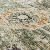 Asiatic Carpets Zeleni/bež ručno rađen tepih 80x160 cm Heriz Ornate – | shoptok.hr