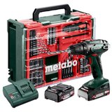Metabo akumulatorski vrtalni vijačnik bs 18 set, 602207710 Cene