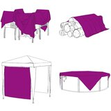 vidaXL Prozorna ponjava z očesci 2x3 m polietilen | Shoptok.si