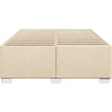 vidaXL Okvir za krevet bez madraca krem 160x200 cm od tkanine | shoptok.hr