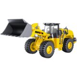 Metalni utovarivač za igru Huina 1:50 - žuti | shoptok.hr