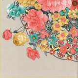  Salvete za dekupaž Bunch of Flowers Warm Grey - 1 kom KORISTI SE | shoptok.hr