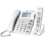 Geemarc Starejši telefon z žično povezavo in brezžično slušalko Foto tipke Telefonski odzivnik, (5000299321) | Shoptok.si