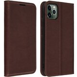 AVIZAR Etui, držalo za kartice in stojalo za video iz pravega usnja - temno rjava str. Apple iPhone 11 Pro, (20599912) Cene